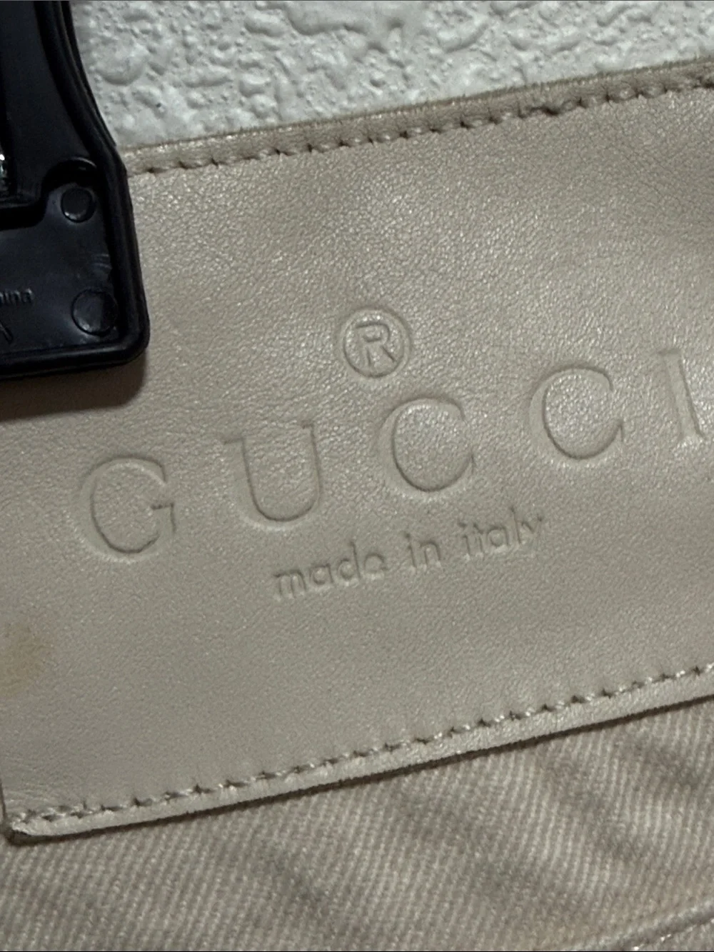 Gucci Mens‎ Beige Denim Jeans Straight Leg Italian Luxury Trousers Size 34